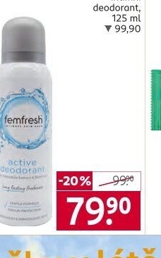 Intimní deodorant sprej Fem Fresh