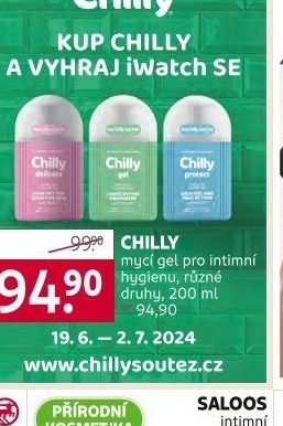 Intimní gel Intima Chilly