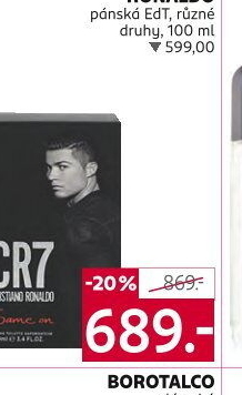 Toaletní voda pánská Cristiano Ronaldo