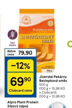 Jizerské Pekárny Bezlepková směs 500 g
