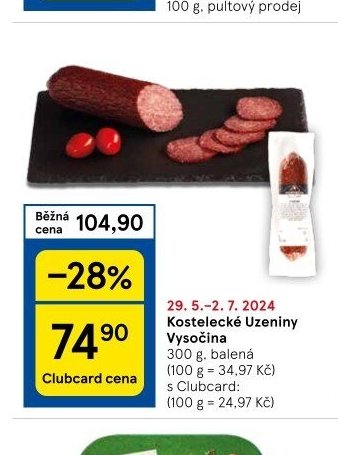 Kostelecké Uzeniny Vysočina