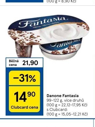 Danone Fantasia 99-122 g