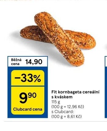 Fit kornbageta cereální s kváskem