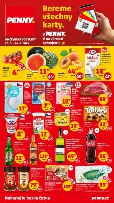 akční leták Penny Market 20.6.2024-26.6.2024