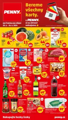 akční leták Penny Market 20.6.2024-26.6.2024