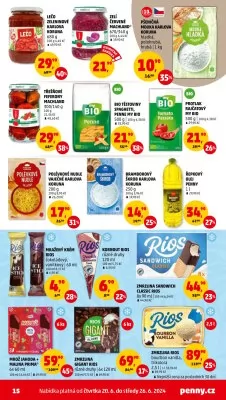 akční leták Penny Market 20.6.2024-26.6.2024
