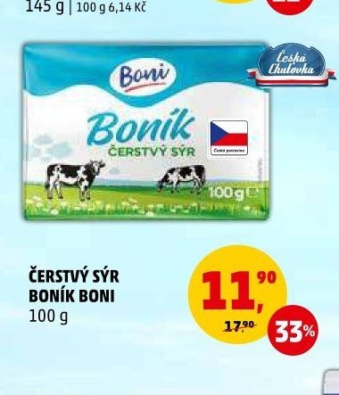 Čerstvý sýr Boník Boni