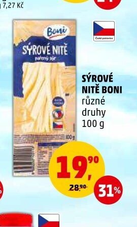 Sýrové nitě Boni