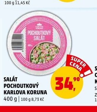 Salát pochoutkový Karlova Koruna 400 g