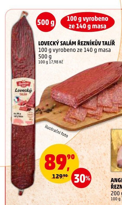 Lovecký salám Řezníkův talíř