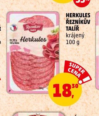 Herkules Řezníkův talíř