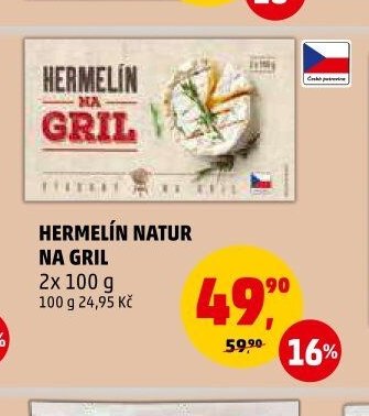 HERMELÍN NATUR NA GRIL