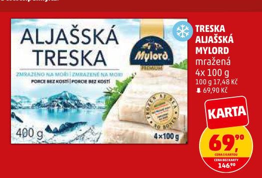 Aljašská treska Mylord mražená