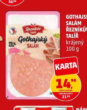 Gothajský salám Řezníkův talíř