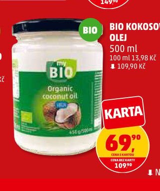 Bio kokosový olej