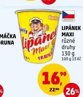 Dezert Lipánek Madeta