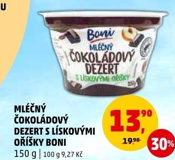 Dezert mléčný Boni