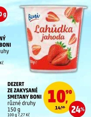 Dezert zakysaný Boni