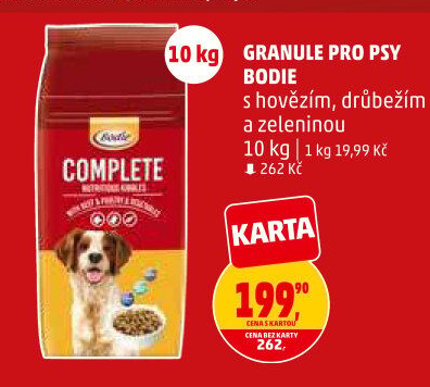 Granule pro psy Bodie