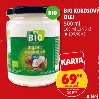 Kokosový olej My BIO
