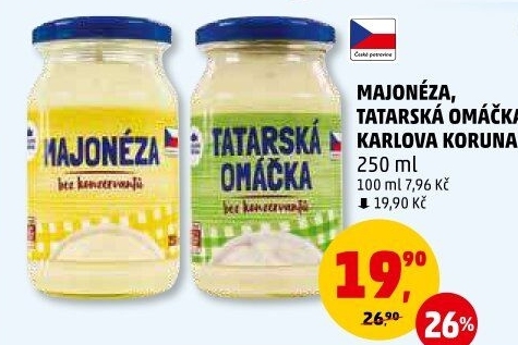 Majonéza Karlova Koruna