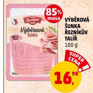 Šunka výběrová Řezníkův talíř