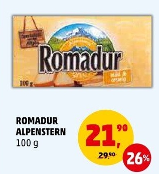 Sýr Romadur Alpenstern