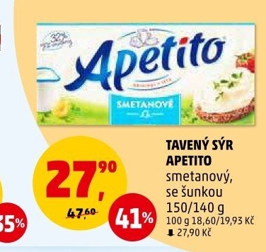 Sýr tavený Apetito