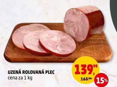 Uzená rolovaná plec