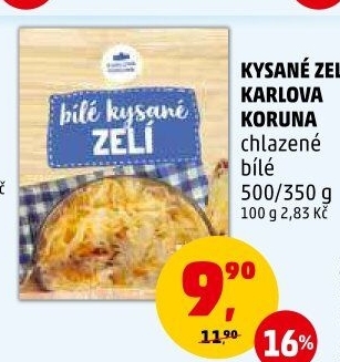 Zelí bílé kysané Karlova Koruna