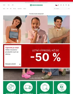 akční leták DEICHMANN 19.6.2024-25.6.2024