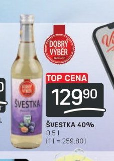 ŠVESTKA 40%
