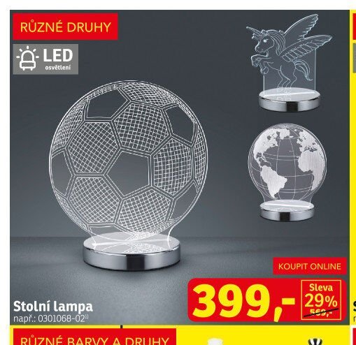 Stolní Lampa