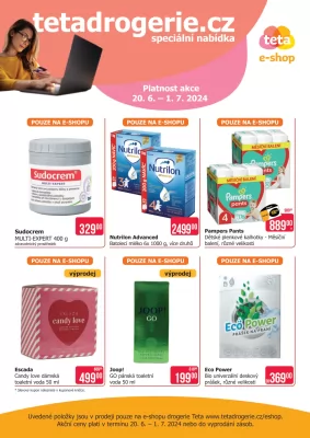 akční leták Teta drogerie 20.6.2024-1.7.2024