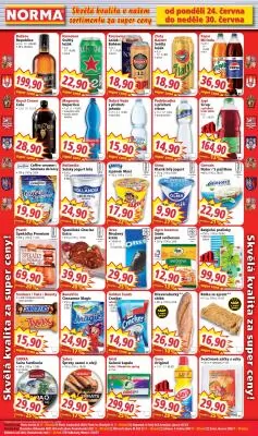 akční leták Norma 24.6.2024-30.6.2024