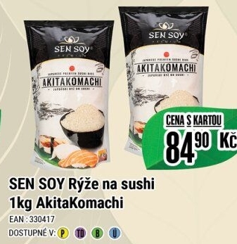Rýže na sushi Akita Komachi Sen Soy