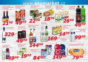 akční leták ESO MARKET 26.6.2024-7.7.2024