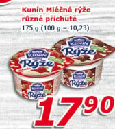 Mléčná rýže Mlékárna Kunín