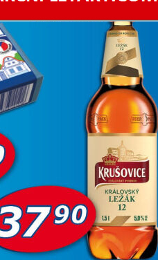 Pivo světlý ležák Královský 12° Krušovice