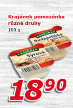 Pomazánky Krajánek