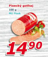 Salám Gothaj Maso uzeniny Písek