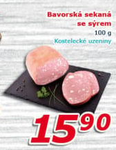 Sekaná bavorská se sýrem Kostelecké uzeniny