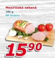 Sekaná pečená Meziříčská Krásno