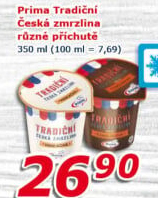 Zmrzlina česká tradiční Prima
