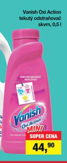 Odstraňovač skvrn gelový Vanish Oxi Action