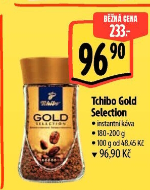 Instantní káva Tchibo Gold Selection