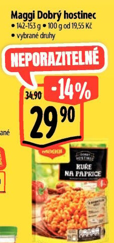 Jídla instantní Dobrý hostinec Maggi