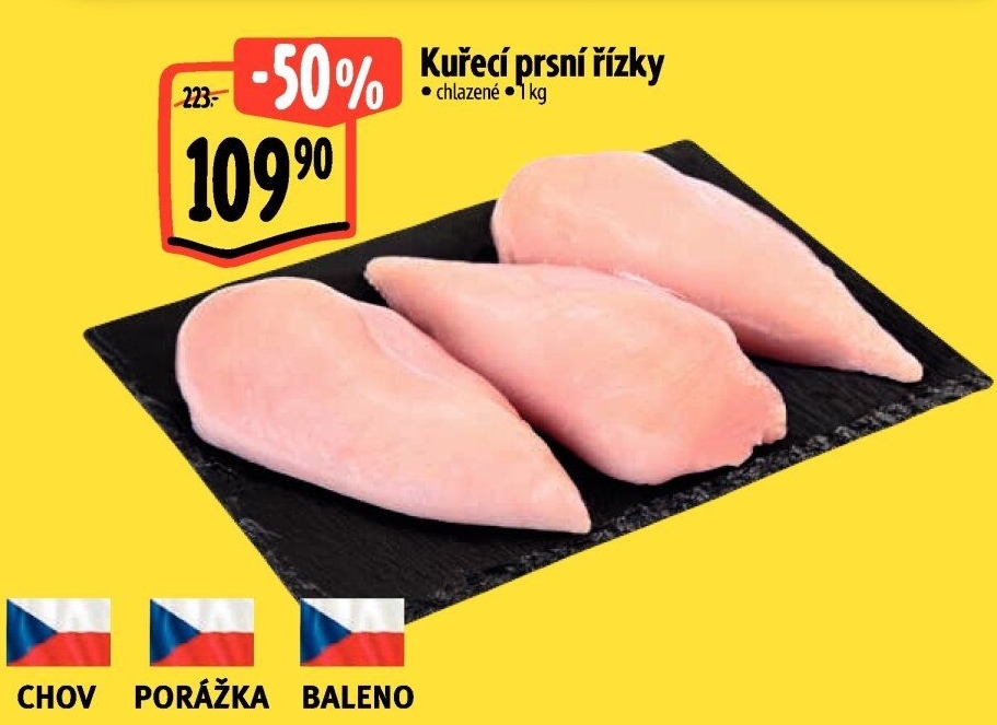 Kuřecí prsní řízky