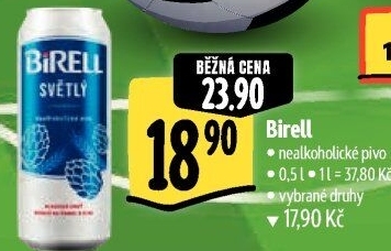 Nealkoholické pivo Birell