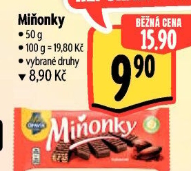 Oplatky Miňonky Opavia